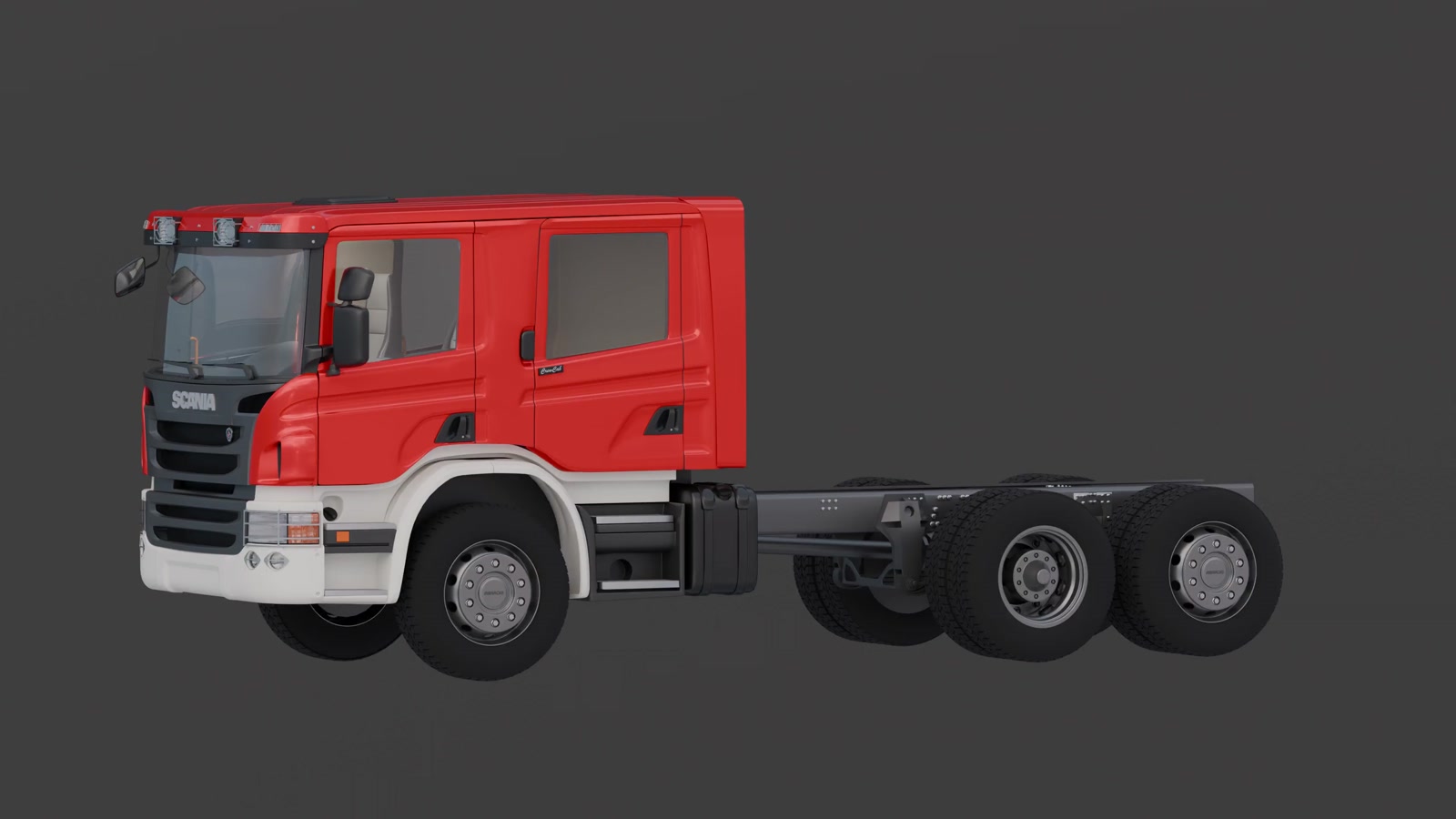 Scania P-series 2008-2014 CrewCab 360 view