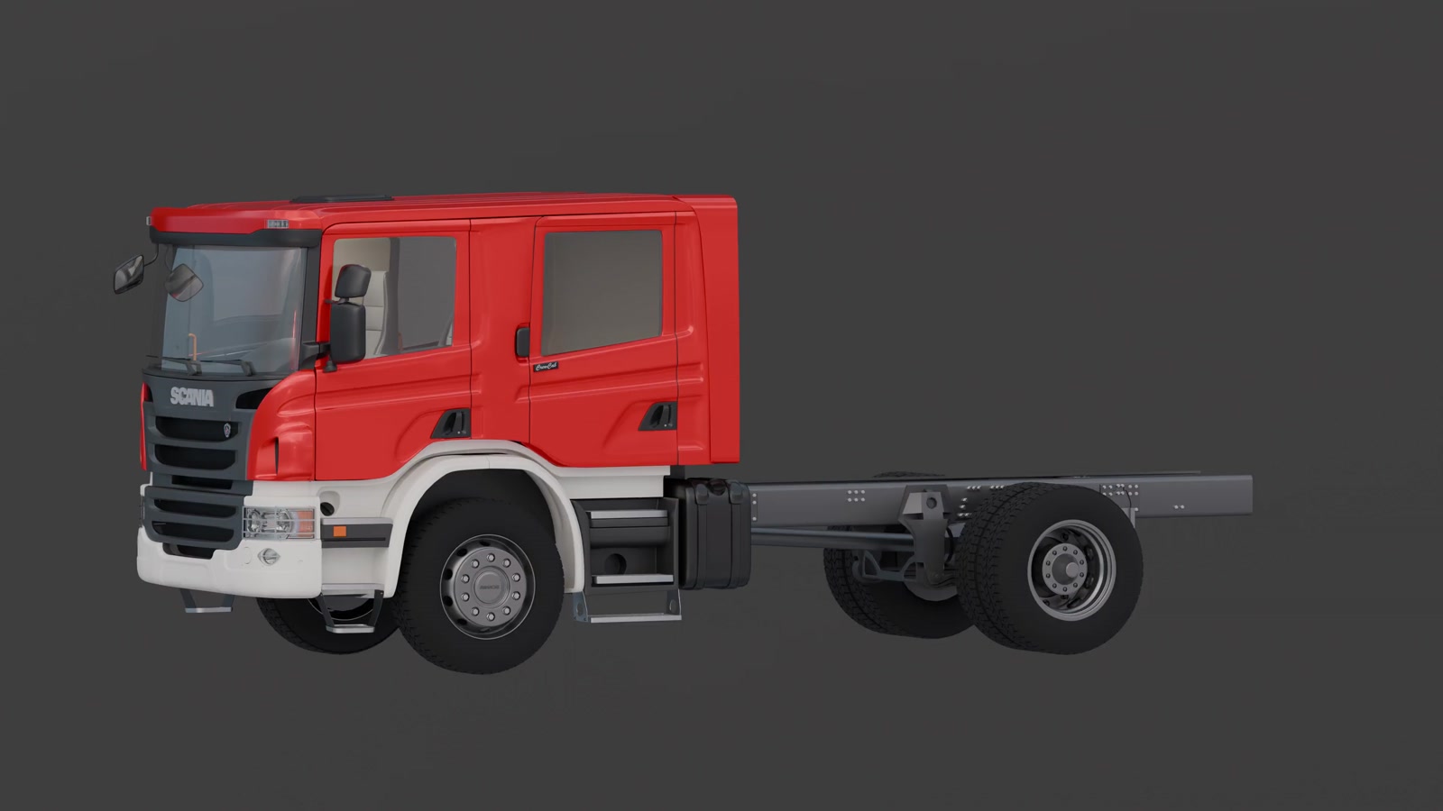 Scania P-series 2008-2014 CrewCab 360 view